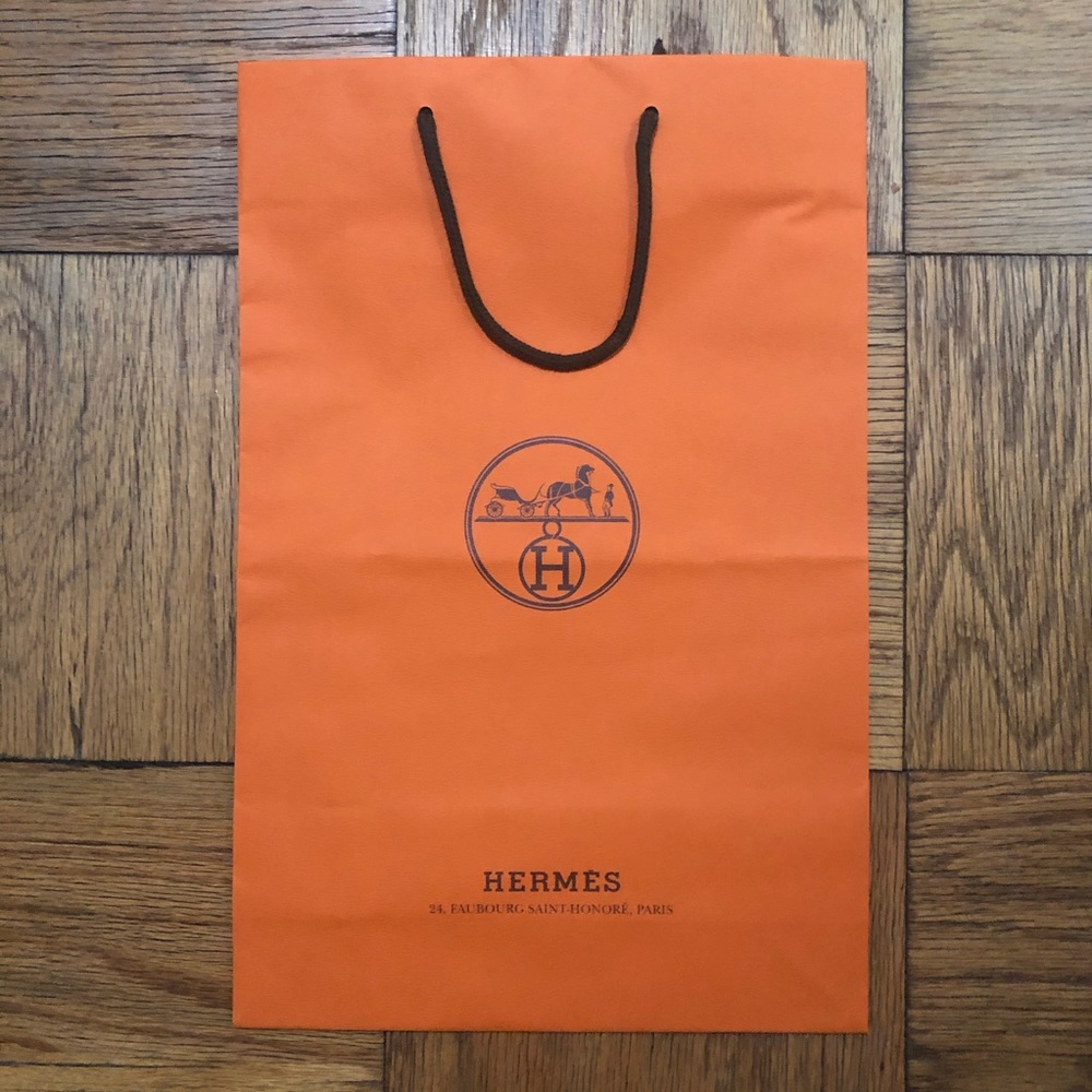 Hermès shopping bag
